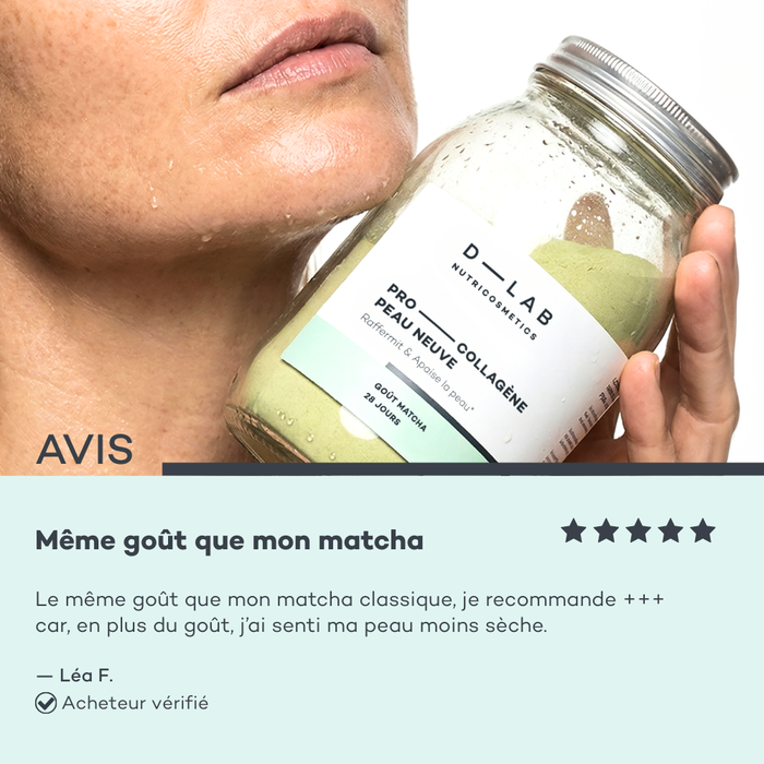 Bebida Piel Nueva - Matcha