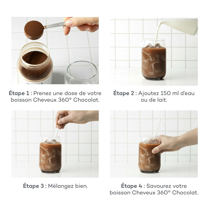 Bebida para Piel y Cabello - Cacao