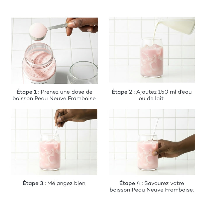 Bebida Piel Nueva - Frambuesa