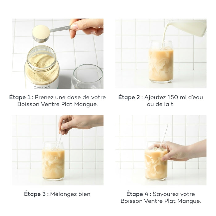 Bebida Abdomen Plano - Mango