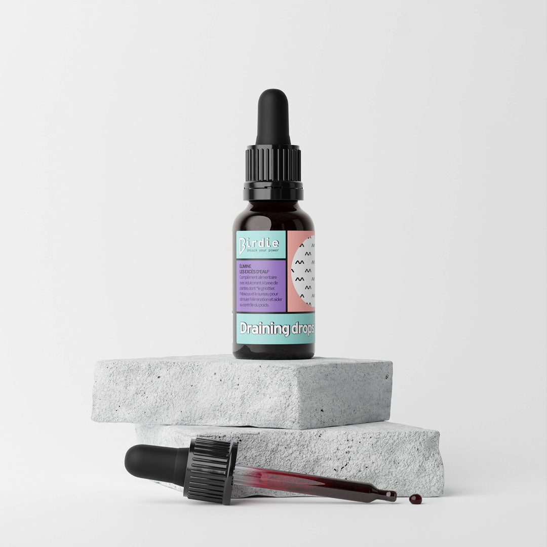 Gotas de drenaje - Fecha corta