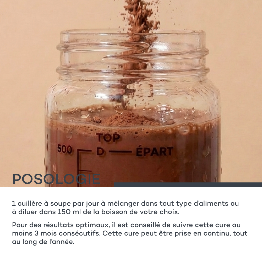 Bebida para Piel y Cabello - Cacao