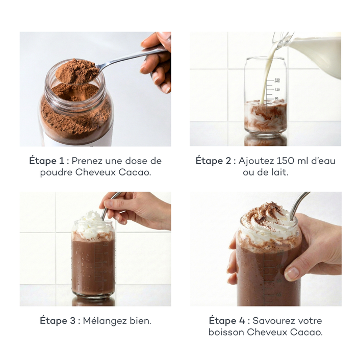 Bebida para Piel y Cabello - Cacao