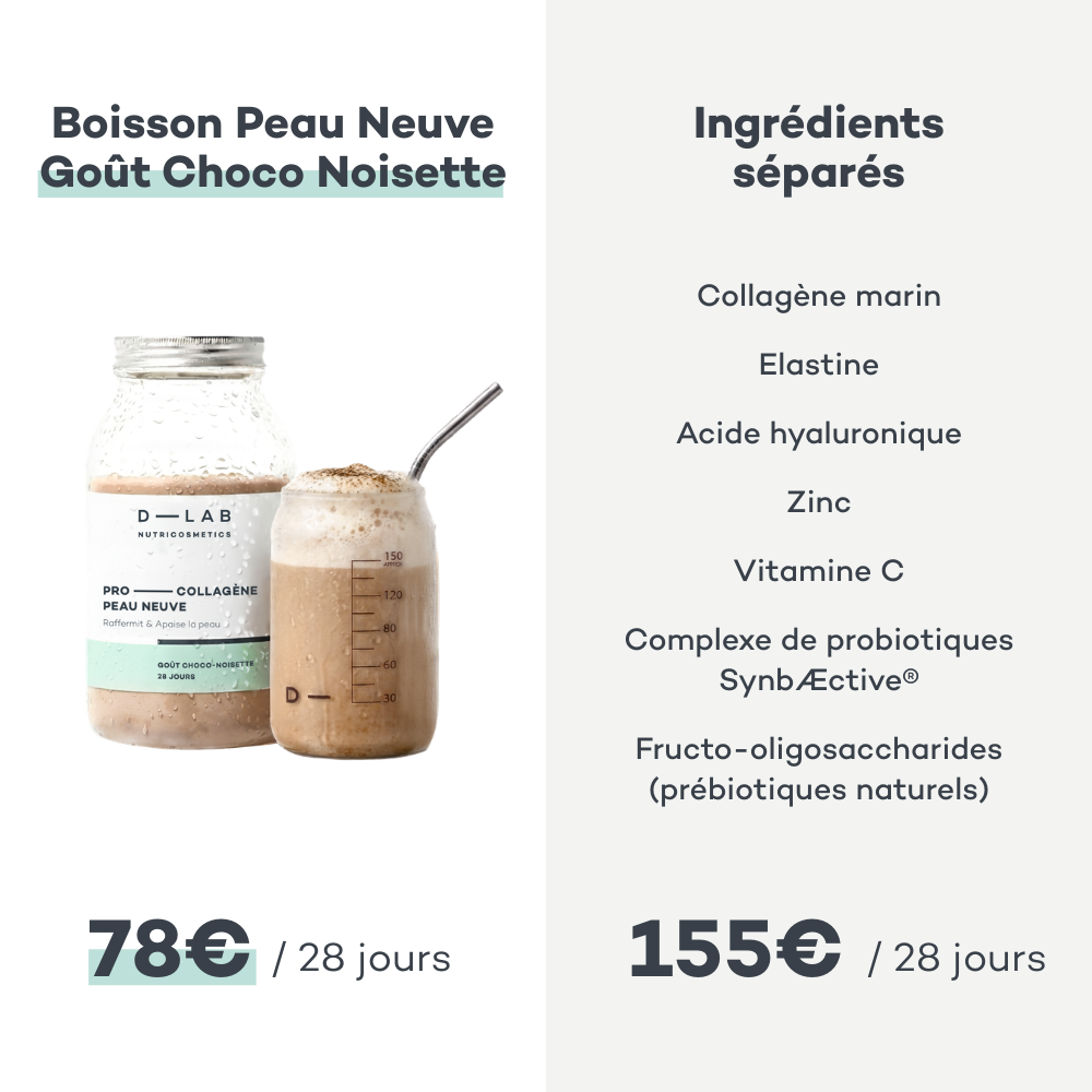Bebida Piel Nueva - Cacao-Avellana