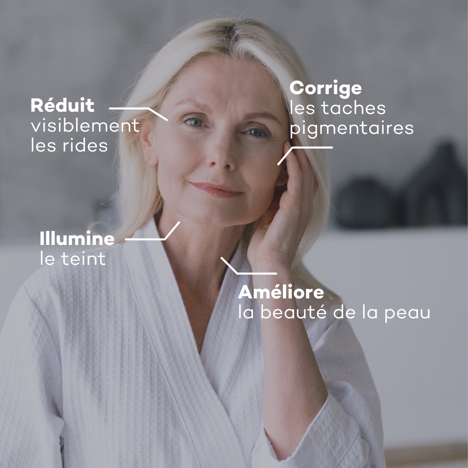 taches brunes au visage