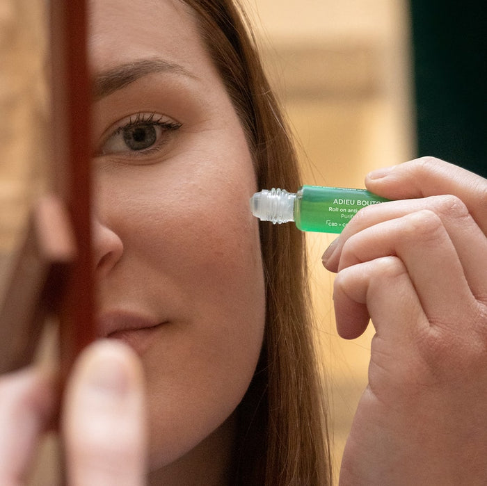 Adiós granos - Aplicador rodante anti-imperfecciones